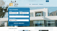 Desktop Screenshot of bienesraicesrivera.com